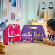 LEGO Friends Creative Dollhouse Suitcase Building Toy with 8 Rooms, 2 Minidolls, Portable Playset for Kids Ages 6+, 42697