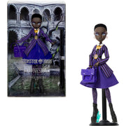 Mattel Monster High x Wednesday Bianca Barclay Collectible Doll with Nevermore Academy Uniform, Siren Amulet, Backpack, Platform Boots, and Display Stand
