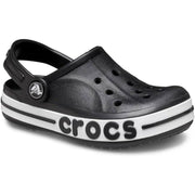 Crocs Bayaband Clog Kids Lightweight Flexible Slip-On with Pivoting Heel Strap Winter White 207019