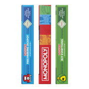 Hasbro Monopoly Ultimate Bundle, Classic Game with Free Parking Jackpot and Buy Everything Expansions, Upgraded Components, Family Board Game for 2-6 Players