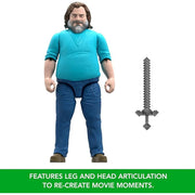 Minecraft JGG67 12-inch Posable Steve Toy, Style: Steve