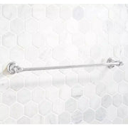 Signature Hardware SHBE24TB2CP Beasley 24 in. Towel Bar in Polished Chrome
