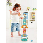 Hape E8598 Air Rocket Stacking Tower Interactive Building Toy Unisex Toddlers Ages 24M+