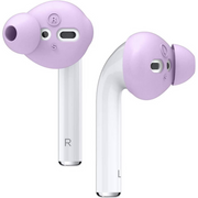Elago EAP-BUDSBA-LV Earbuds Cover for Apple AirPods 2 & 1 and EarPods, Silicone Ear Tips with Secure Fit and Sound Quality Enhancement, Lavender, 4 Pairs (2 Large + 2 Small)