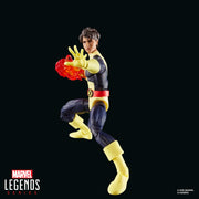 Hasbro Marvel Legends Sunspot Action Figure, X-Men '97 Series, 6-Inch, 20+ Points of Articulation, Includes 4 Accessories, Retro-Style Packaging