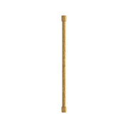 Signature Hardware Lazzara Hammered Appliance Pull, Polished Nickel, 18 Inch Center to Center, Zinc, SH553207PN