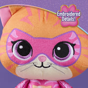 Just Play Disney Jr. SuperKitties Plush Collector Set, 4 Soft Multi-Textured Plush Toys, 7 to 7.5 in, Ages 3 and Up