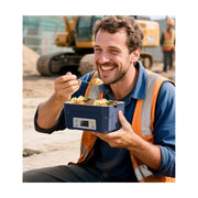 Mpow GEHM935ADUS-PT XL 6.3-Cup Cordless Electric Lunch Box with Rechargeable Battery, Blue