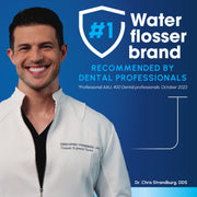 Waterpik WF-29Cordless Rechargeable Water Flosser, PrecisionPulse Technology, White,