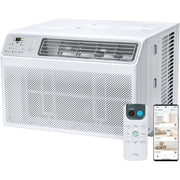 TCL H8W35W 8000 BTU Smart Window Air Conditioner Fan and Dehumidifier 350sqft, White
