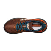 Hoka Challenger 7 Men's Trail Running Shoes, Mineral Brown/Asteroid, Medium Width, Size 12, 8.9 oz
