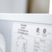 Avanti AVARM3306W 3.3 Cu Ft Compact Refrigerator w/ Chiller, White