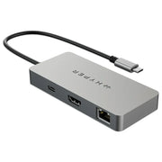 HyperDrive HDMB2WM 5-Port USB-C Hub, Silver