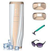NEXPURE Laser Hair Removal - IPL System for Permanent Results, 5 Levels, 2 Modes, Full Body Hair Removal, Built-in Cooling, Shaver, Goggles