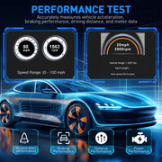 AVAPOW AV-D600 OBD2 Scanner Automotive Diagnostic Tool with Engine, ABS, SRS, Transmission Diagnostics, 3 Reset Services
