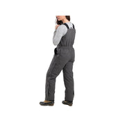 Berne Softstone Duck Insulated Bib Overalls for Ladies - Titanium - M - Regular