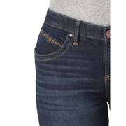 Wrangler Q-Baby Mid Rise Boot Cut Ultimate Riding Jeans for Women, Avery Blue, 34 in Waist, 10WRQ20VA