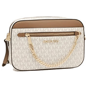 Michael Kors 35S1GTTC9B-149 Women's Jet Set Item Large East West Chain Crossbody Bag - Vanilla Signature