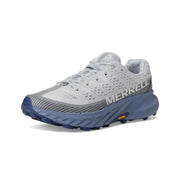 Merrell Agility Peak 5 Men's Trail Running Shoes, Pigeon Indigo, Size 11, J068347