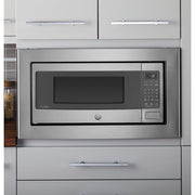 GE Profile Countertop Microwave Oven, 1.1 Cu Ft, 800W, Sensor Cooking, Scan to Cook, Wi-Fi Enabled, Built-In Capable, Stainless Steel, PCHK11S1WSS