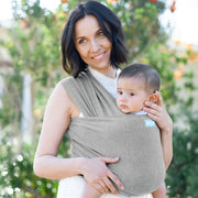Unbranded Moby Wrap Baby Carrier, Grey - Machine wash