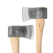 Swiss Tech 28-Inch Drop Forged Steel Camping Axe with American Hickory Handle, Brown, 89209