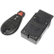 Dorman Keyless Entry Remote 3-Button Replacement for Chrysler Dodge Ram Vehicles, Black, 99360