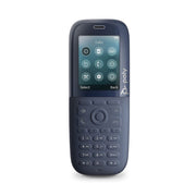 Plantronics Poly Rove 30 Wireless Handset with B2 Single/Dual Cell DECT Base Station Kit, Microban Antimicrobial Protection, Drop Proof, IP65 Dust and Water Resistant, Navy, 2200-86850-001