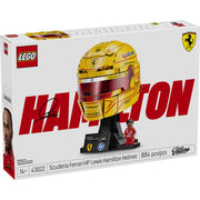LEGO Editions Scuderia Ferrari HP Lewis Hamilton Helmet Building Set, 884 Pieces, Multicolor, 6590614