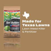 Scotts Turf Builder Weed & Feed for Texas Lawns, Granular Weed Killer and Fertilizer, 28-0-3 NPK, 22.4 lb, 8,000 sq ft Coverage, 52227