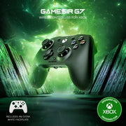 GameSir G7 SE Wired Gaming Controller with Hall Effect Joysticks and Triggers, 3.5mm Audio Jack, Black, Compatible with Xbox Series X|S, Xbox One, Windows 10/11