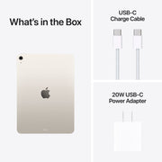 Apple 11-inch iPad Air Tablet, M4 Chip, Wi-Fi, 512GB, Starlight