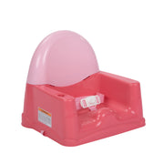 Safety 1st Easy Care Swing Tray Feeding Booster, Coral Crush, Portable, Adjustable Height, Dishwasher Safe, BO048FHV