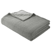 Mainstays MS14100136635A1 100% Cotton Matelasse Quilt, Full/Queen, Reversible, Gray
