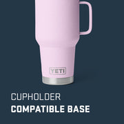 YETI Rambler 30 oz Travel Mug, Seafoam, Stainless Steel, Double-Wall Vacuum Insulated, Stronghold Lid
