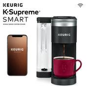 Keurig K-Supreme SMART Single-Serve Coffee Maker, White
