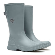 Muck Boots Rainscape Adjustable 12in Waterproof Women's Rain Boot, Gray, Medium Width, MRS12W10
