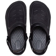 Crocs Yukon Vista II LiteRide Clogs for Men - Black/Slate Grey - 10M