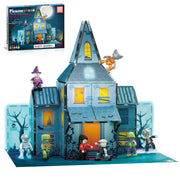 PicassoTiles Magnetic Tiles Christmas House Theme 50PCS STEM Building Blocks Educational Toy PTQ08