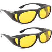 Futhstar 2 Packs HD Day Night Driving Glasses