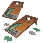 Bass Pro Shops 1-1-16475-Bp015 Bass Regulation Cornhole Bean Bag Game Set