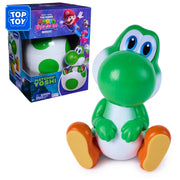 Spin Master Hatchin' Yoshi Interactive Action Figure with Hatching Egg, Multicolor, Ages 4 and Up