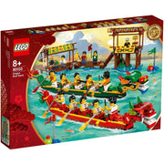 LEGO 80103 Dragon Boat Race Collectible Set, 642 Pieces, Multicolor, Dragon Boat Festival Theme, Includes 15 Minifigures