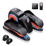 E-Shine Leisure Under Desk Elliptical with Magnetic Resistance, 3 Programs, LCD Display, Remote Control, Safety Straps, Compact Portable Leg Exerciser