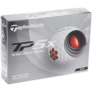 TaylorMade N7600501 P5X Urethane Golf Balls, 12 Pack, White
