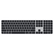 Apple Magic Keyboard with Touch ID and Numeric Keypad, Wireless, USB-C, Black Keys, MJM74LL/A