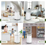 DuraComfort DP11CD Portable Air Conditioners 11000 BTU 7250BTU (SACC) White