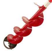 Eskimo E40 Electric Ice Auger, 8-Inch Composite Bit, 40V Lithium Battery, Turbo Cutting System, Lightweight Red, 45850