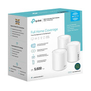 TP-Link Deco W8100 (3-pack) AX2700 W-Fi 6 Dual-Band AI-Driven Home Mesh Router System