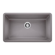 Blanco BL440148 Precis Super Single Bowl, Metallic Gray